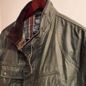 Polo Ralph Lauren vintage waxed cotton jacket
